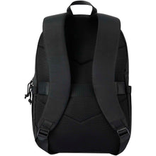 Load image into Gallery viewer, Puffer 15.6" GRS recycled laptop backpack 18L — Black (back)