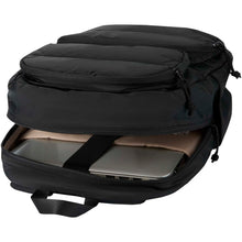 Load image into Gallery viewer, Puffer 15.6" GRS recycled laptop backpack 18L — Black (detail 2)
