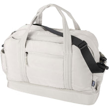Load image into Gallery viewer, Puffer GRS recycled duffel bag with insulated bottom 30L  — Sandstone