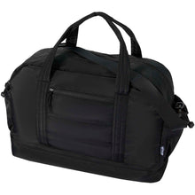 Load image into Gallery viewer, Puffer GRS recycled duffel bag with insulated bottom 30L  — Black