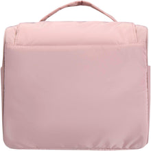 Load image into Gallery viewer, Puffer GRS recycled hangable toiletry bag 8L — Dusty Pink (back)