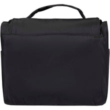 Load image into Gallery viewer, Puffer GRS recycled hangable toiletry bag 8L — Black (back)