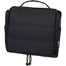 Load image into Gallery viewer, Puffer GRS recycled hangable toiletry bag 8L — Black