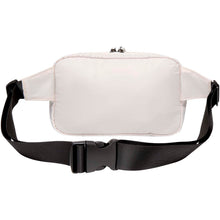 Load image into Gallery viewer, Puffer GRS recycled waist bag 1.5L — Sandstone (back)