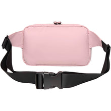 Load image into Gallery viewer, Puffer GRS recycled waist bag 1.5L — Dusty Pink (back)