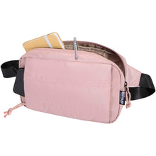 Load image into Gallery viewer, Puffer GRS recycled waist bag 1.5L — Dusty Pink (detail)