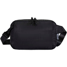 Load image into Gallery viewer, Puffer GRS recycled waist bag 1.5L — Black (front)