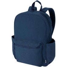 Load image into Gallery viewer, Recanvas 15.6” GRS recycled city backpack 16L — Navy