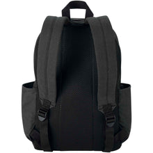 Load image into Gallery viewer, Recanvas 15.6” GRS recycled city backpack 16L — Black (back)