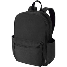 Load image into Gallery viewer, Recanvas 15.6” GRS recycled city backpack 16L — Black