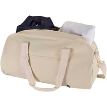 Load image into Gallery viewer, Recanvas GRS recycled duffel bag 40L — Sandstone (detail)