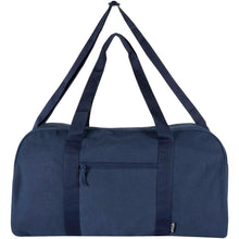Load image into Gallery viewer, Recanvas GRS recycled duffel bag 40L — Navy (front)