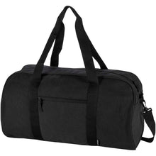 Load image into Gallery viewer, Recanvas GRS recycled duffel bag 40L — Black