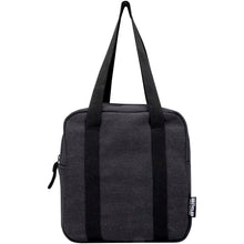 Load image into Gallery viewer, Recanvas GRS recycled lunch cooler bag 5L — Black (front)