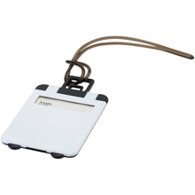 Load image into Gallery viewer, Traveler luggage tag — White