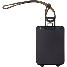 Load image into Gallery viewer, Traveler luggage tag — Hale Blue (back)