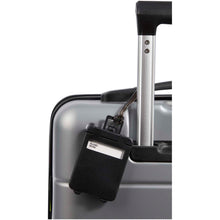 Load image into Gallery viewer, Traveler luggage tag — Black (detail)