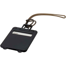 Load image into Gallery viewer, Traveler luggage tag — Black