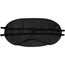 Load image into Gallery viewer, Traveler eye mask — Black (back)