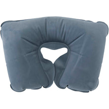 Load image into Gallery viewer, Traveler inflatable pillow  — Hale Blue (front)