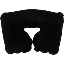 Load image into Gallery viewer, Traveler inflatable pillow  — Black (front)