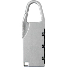 Load image into Gallery viewer, Traveler luggage lock — Silver (front)