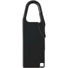 Load image into Gallery viewer, Traveler luggage lock — Black (back)