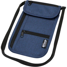 Load image into Gallery viewer, Ross GRS recycled smart travel pouch — Heather navy