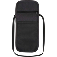 Load image into Gallery viewer, Ross GRS recycled smart travel pouch — Heather Charcoal (back)