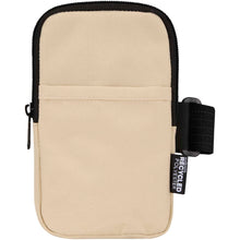 Load image into Gallery viewer, Byron GRS recycled bottle pouch  — Oatmeal (front)