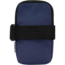 Load image into Gallery viewer, Byron GRS recycled bottle pouch  — Navy (back)