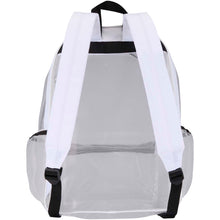 Load image into Gallery viewer, Mesh recycled backpack 18L — White (back)