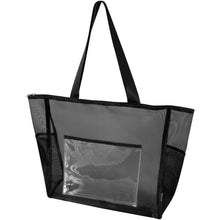 Load image into Gallery viewer, Mesh recycled tote bag 23L — Black