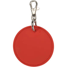Load image into Gallery viewer, Resi Plus GRS recycled round charm keychain  — Brick (back)