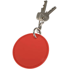 Load image into Gallery viewer, Resi Plus GRS recycled round charm keychain  — Brick (detail)
