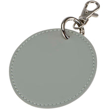 Load image into Gallery viewer, Resi Plus GRS recycled round charm keychain  — Grey