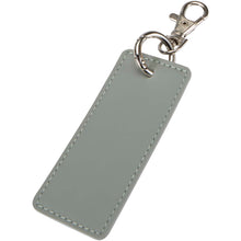Load image into Gallery viewer, Resi Plus GRS recycled rectangle charm keychain — Grey