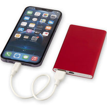 Load image into Gallery viewer, Pep 4000 mAh power bank — Red (detail 2)