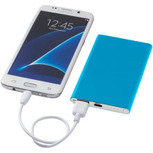 Load image into Gallery viewer, Pep 4000 mAh power bank — Light blue (detail)