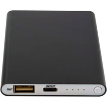 Load image into Gallery viewer, Pep 4000 mAh power bank — Titanium (detail)