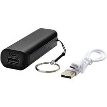 Load image into Gallery viewer, Span 1200 mAh power bank — Black (detail)