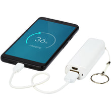 Load image into Gallery viewer, Span 1200 mAh power bank — White (detail 2)