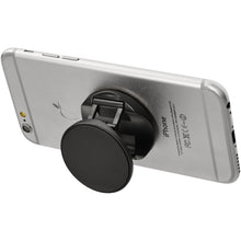 Load image into Gallery viewer, Brace phone stand with grip — Black