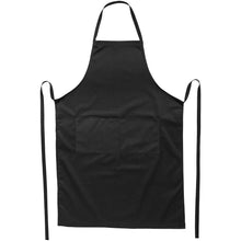Load image into Gallery viewer, Viera 240 g/m² apron — Black (front)