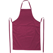 Load image into Gallery viewer, Viera 240 g/m² apron — Burgundy (front)