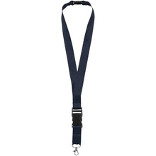 Load image into Gallery viewer, Yogi lanyard detachable buckle break-away closure — Navy