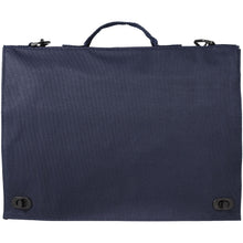 Load image into Gallery viewer, Santa Fe 2-buckle closure conference bag 6L — Navy (front)