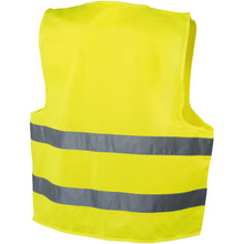 Load image into Gallery viewer, RFX™ See-me XL safety vest for professional use — Neon yellow (back)