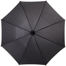 Load image into Gallery viewer, Jova 23" umbrella with wooden shaft and handle — Black (front)