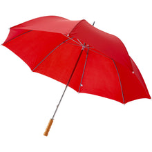 Load image into Gallery viewer, Karl 30" golf umbrella with wooden handle — Red